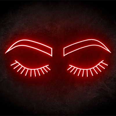 drooping-brows